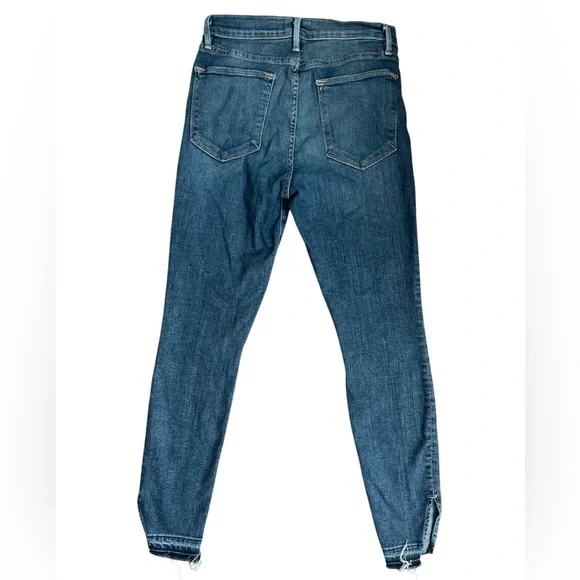 Frame Denim Blue Revere Le High Skinny Jeans - Picture 5 of 6